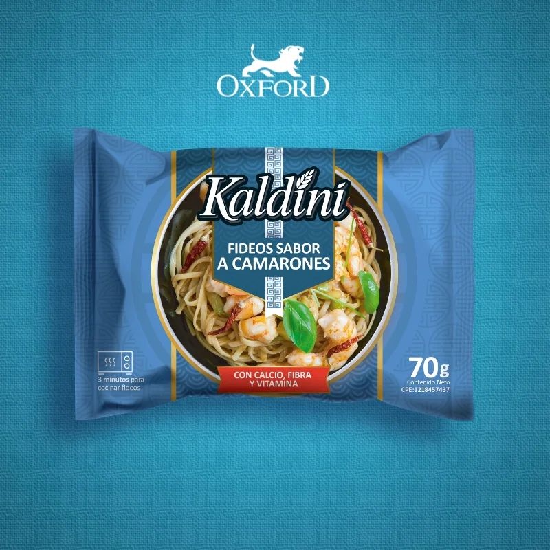 Fideos de camarones