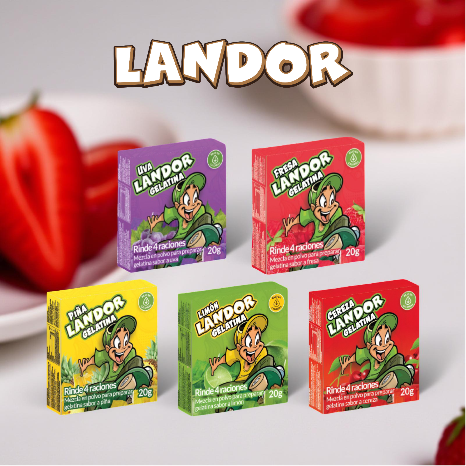 Gelatina en Polvo Landor