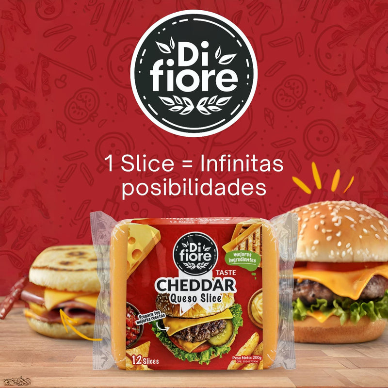 Slides de Queso Cheddar
