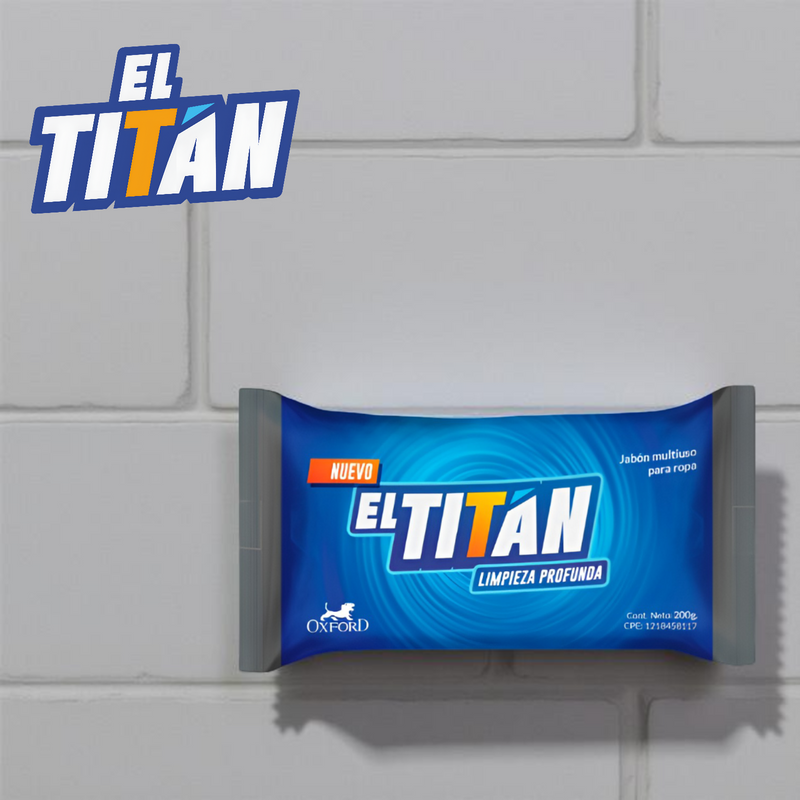 Jabon multiuso para ropa el titán