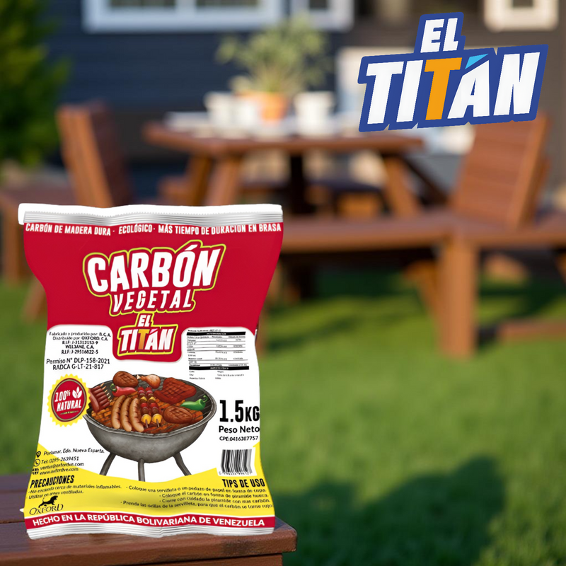 Carbón Vegetal el titán