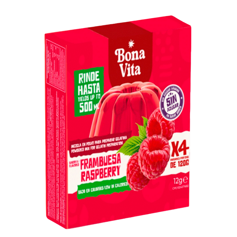 Gelatina Frambuesa| Bonavita