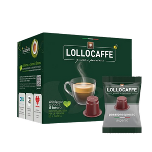Caja de las cápsulas Argento NESPRESSO de 100 pcs